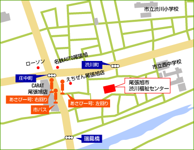 勤労福祉会館(渋川センター) 周辺地図